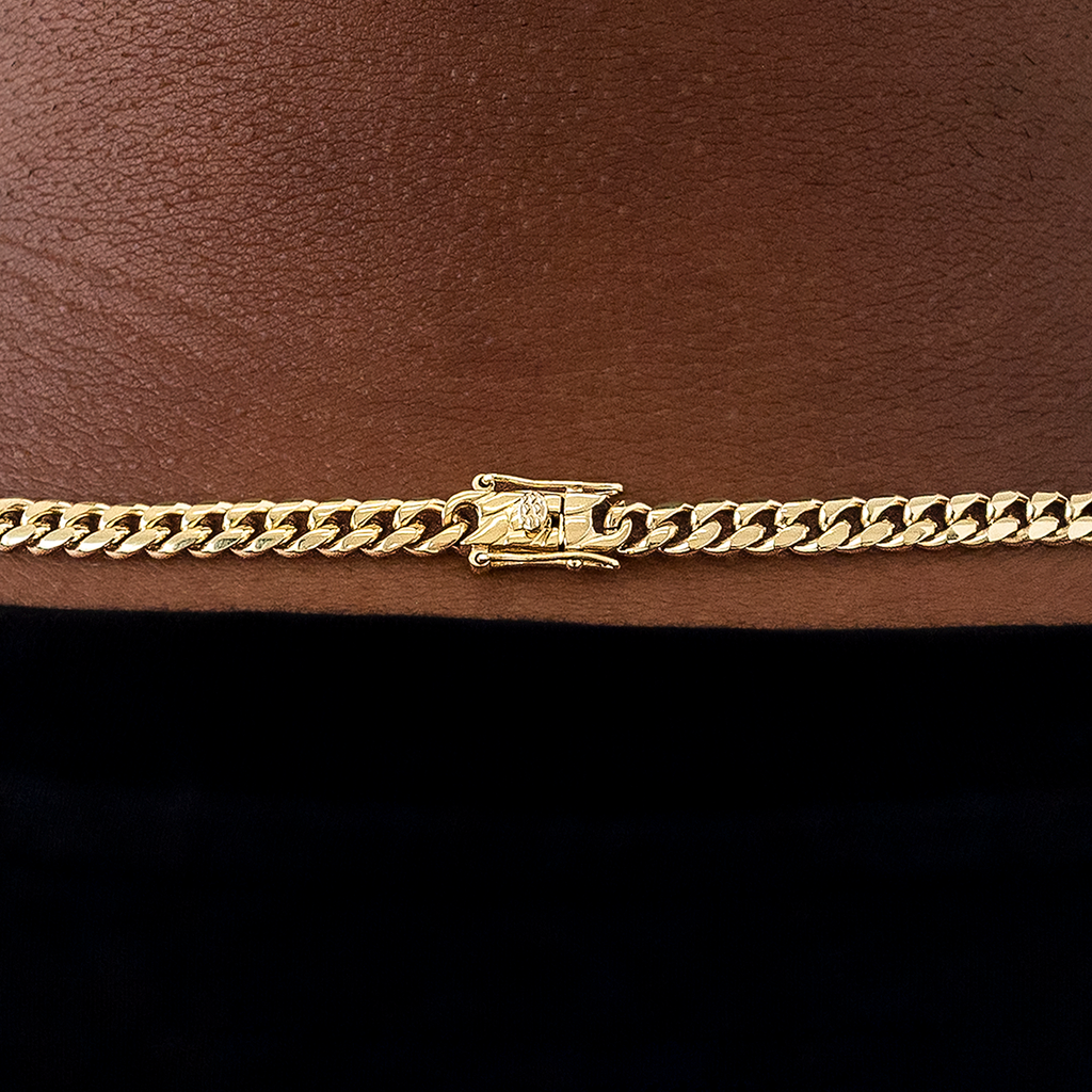 Miami Cuban Chain in Yellow Gold - 5mm