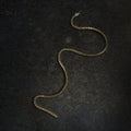 GLD X Bloody Osiris 3mm Lab Diamond Canary Tennis Chain in Solid Yellow Gold