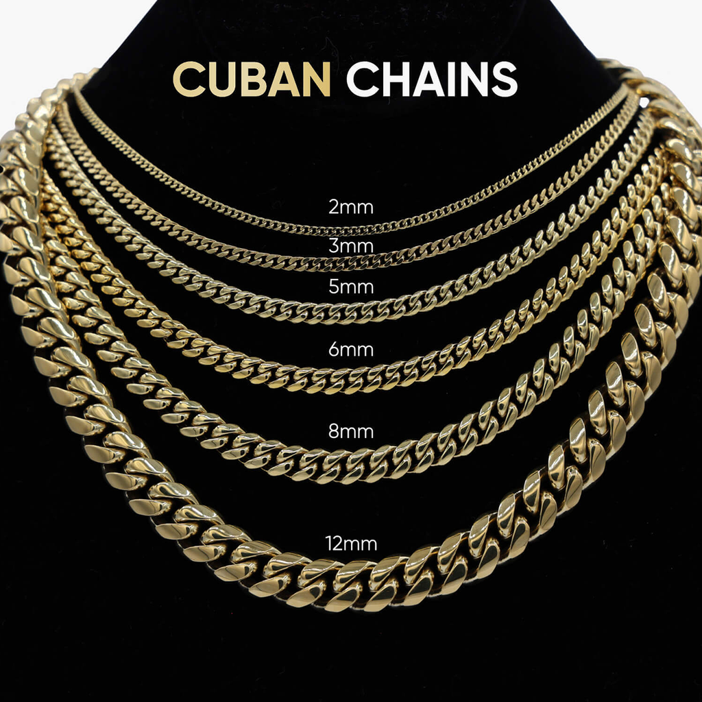Miami Cuban Chain in Rose Gold- 5mm