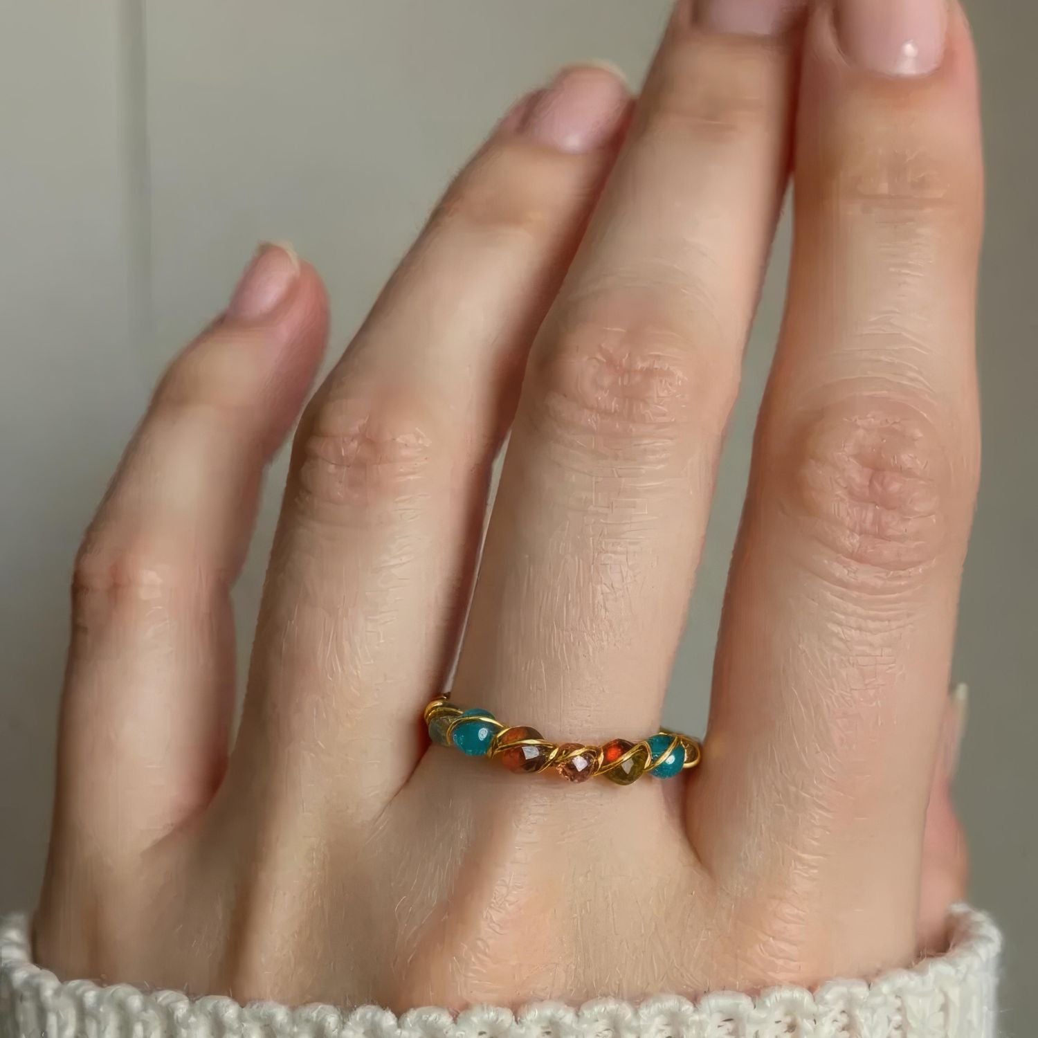 7.83Hz Frequency Ring for Nervous System Reset