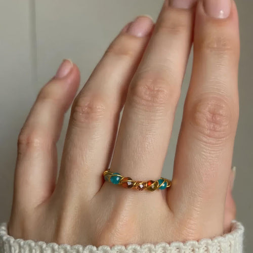 7.83Hz Frequency Ring for Nervous System Reset