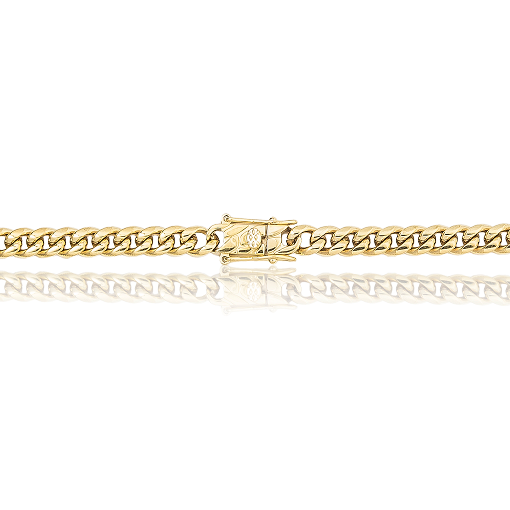 Miami Cuban Chain in Yellow Gold - 5mm