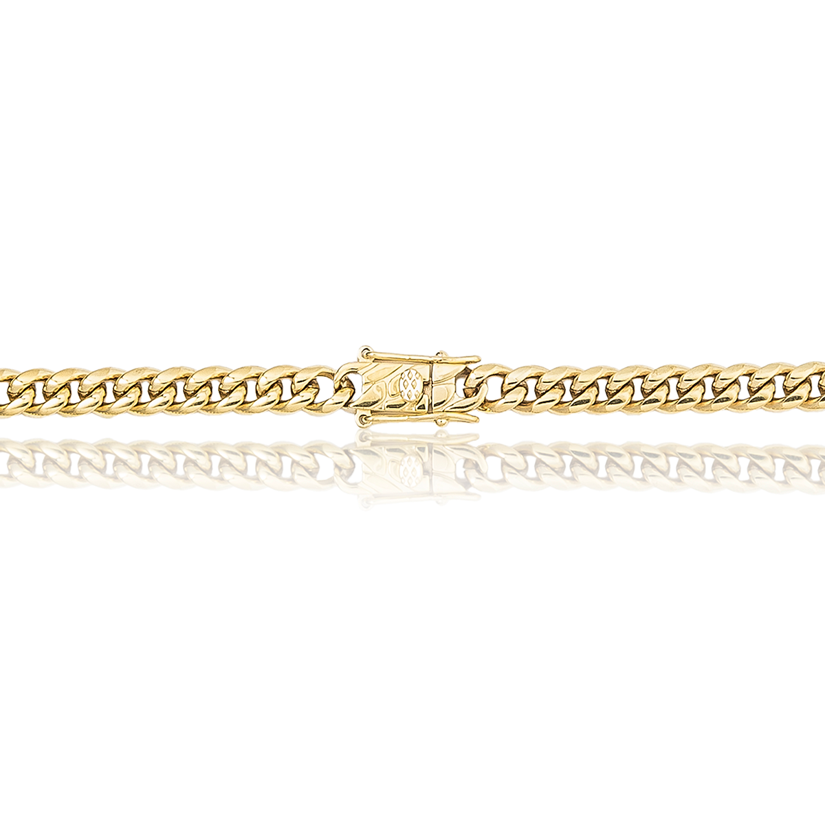 Miami Cuban Chain in Yellow Gold - 5mm