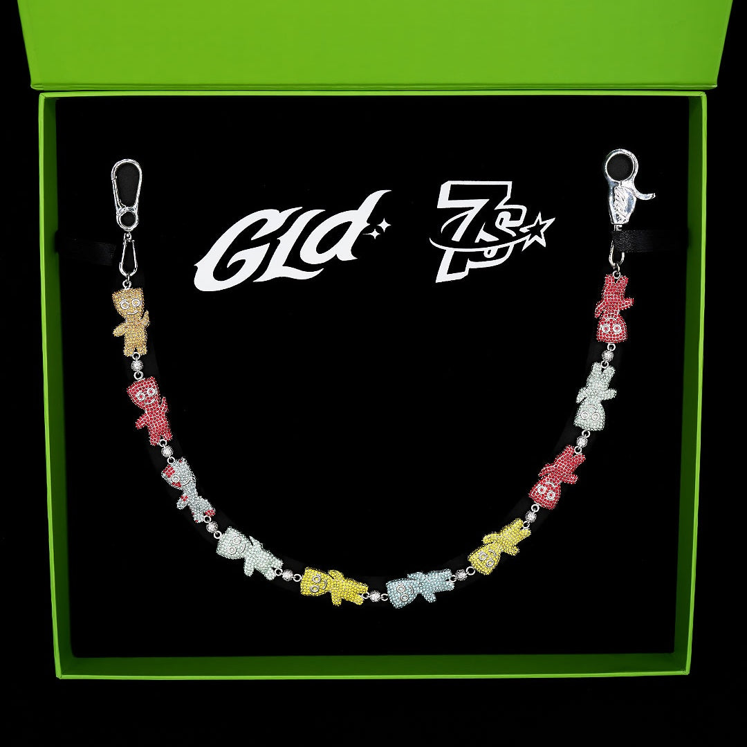 GLD X Triple Sevens Miami Sour Sevens Wallet Chain
