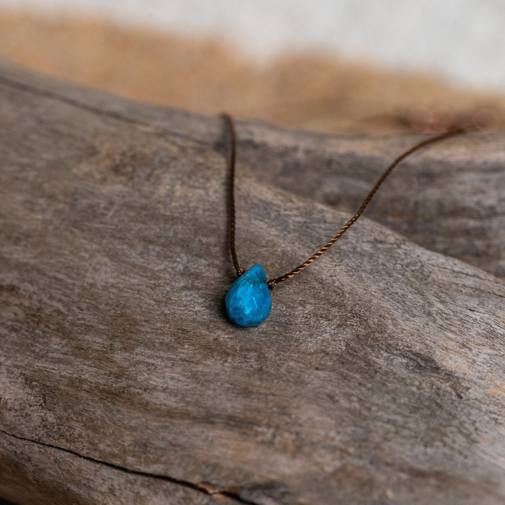 Magically Mindful Necklace - Apatite Necklace - Energy Muse