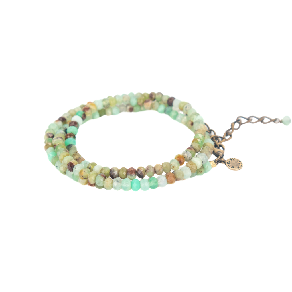 Chrysoprase Convertible Bracelet-Necklace