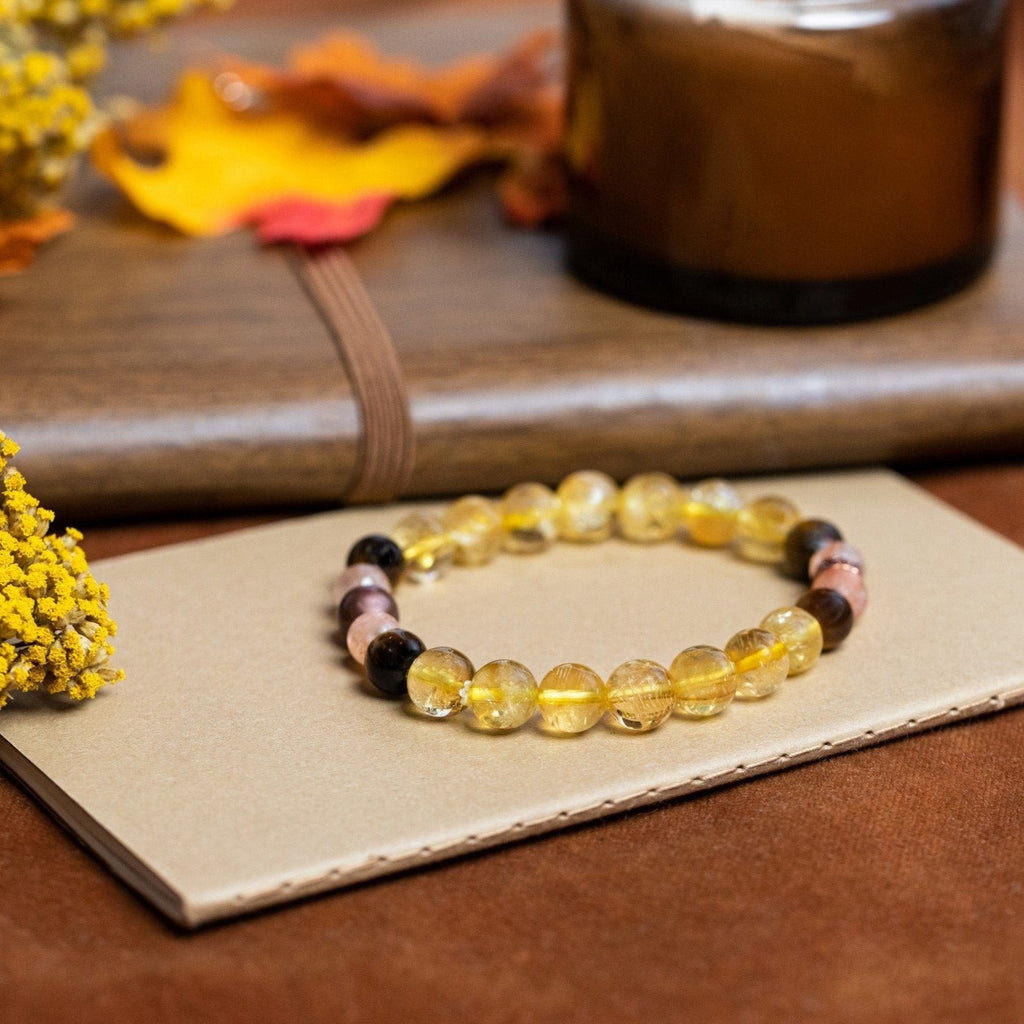 Citrine Bracelet for Happiness - Energy Muse