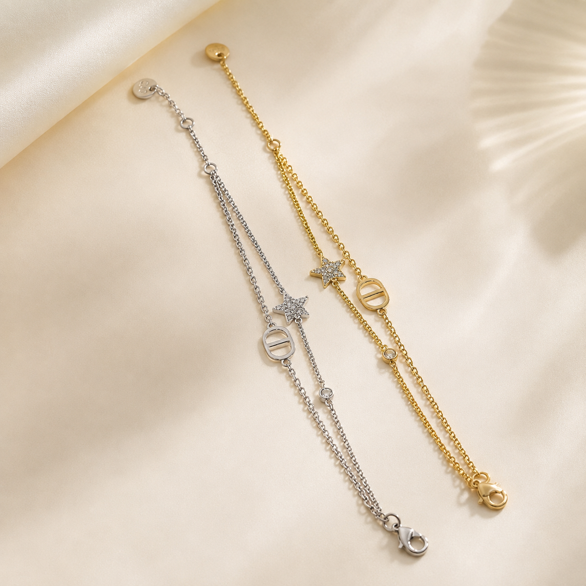CD Star Double-Layer Bracelet