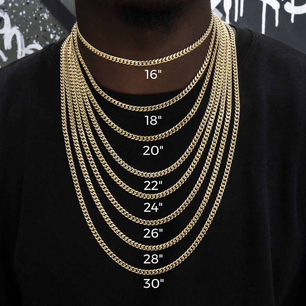 Rope Chain in Yellow Gold - 2mm