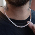 Diamond Tennis Chain in Rose Gold- 5mm