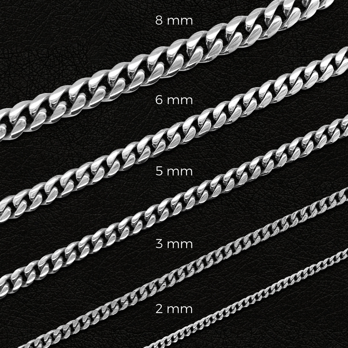 Miami Cuban Chain in Rose Gold- 5mm